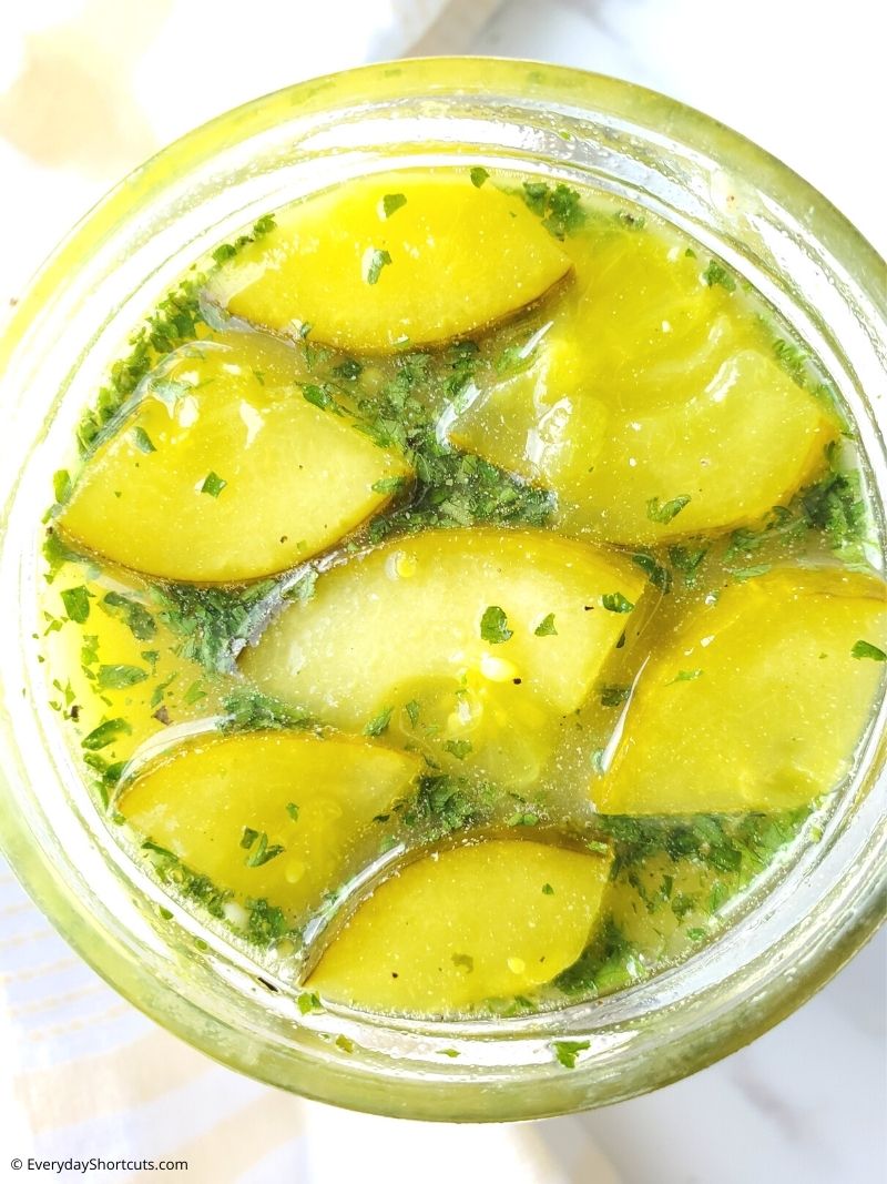 how to make ranch seasoned pickles