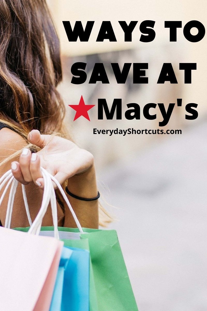 Ways to Save Big at Macy's