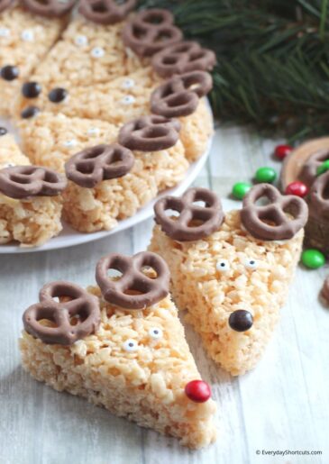 Rice Krispie Reindeers - Everyday Shortcuts