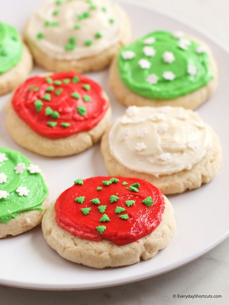 Lofthouse Style Frosted Sugar Cookies