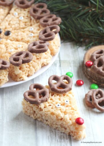 Rice Krispie Reindeers - Everyday Shortcuts