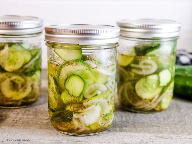 Refrigerator Pickles Recipe with No Canning Equipment