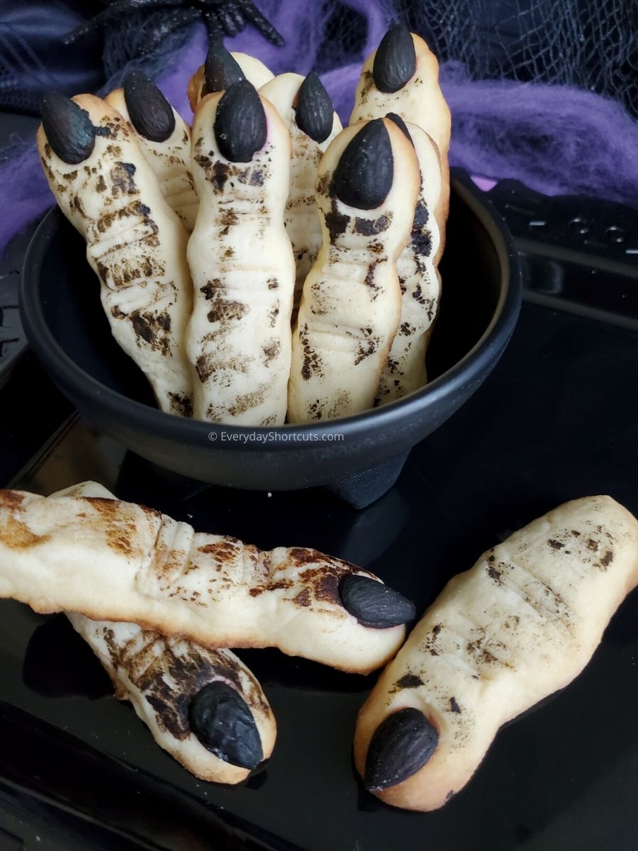 How to Make Witch Finger Cookies