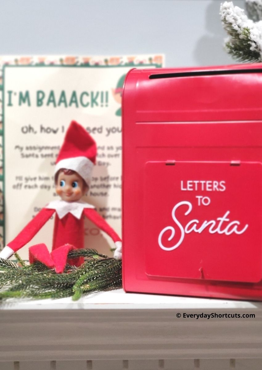 Elf on the Shelf Arrival Letter FREE Printable