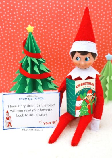 Elf on the Shelf Printable Notes - Everyday Shortcuts