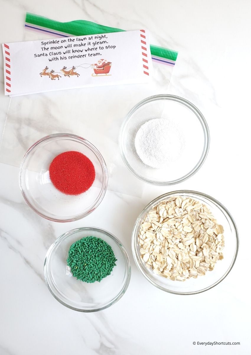 Reindeer Dust Recipe and Poem for Christmas Eve