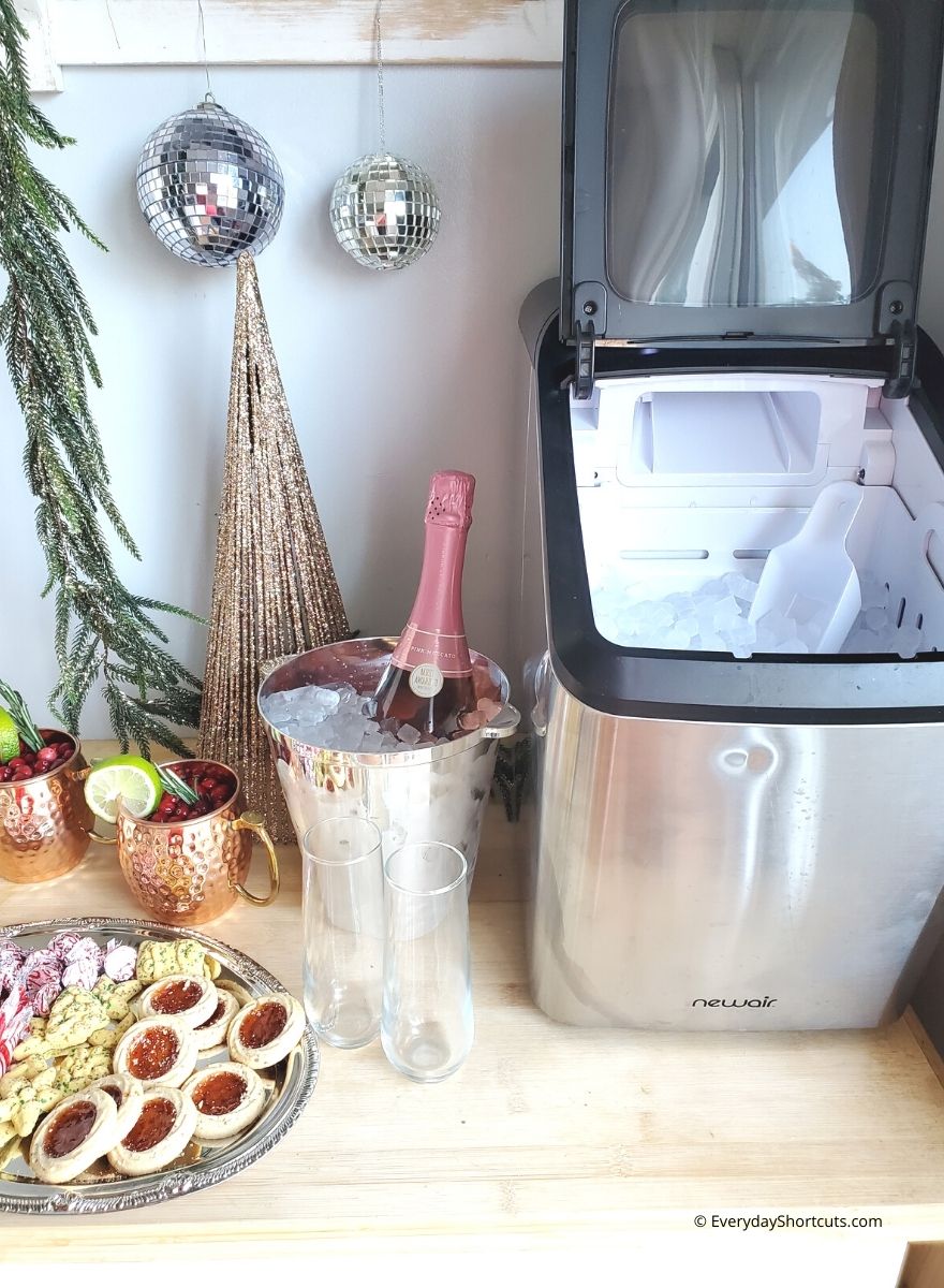 space saving ice maker for parties