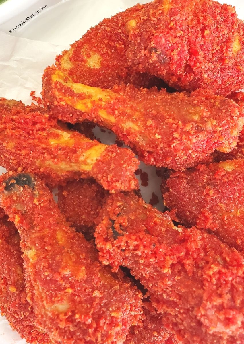 flamin hot cheetos chicken wings recipe