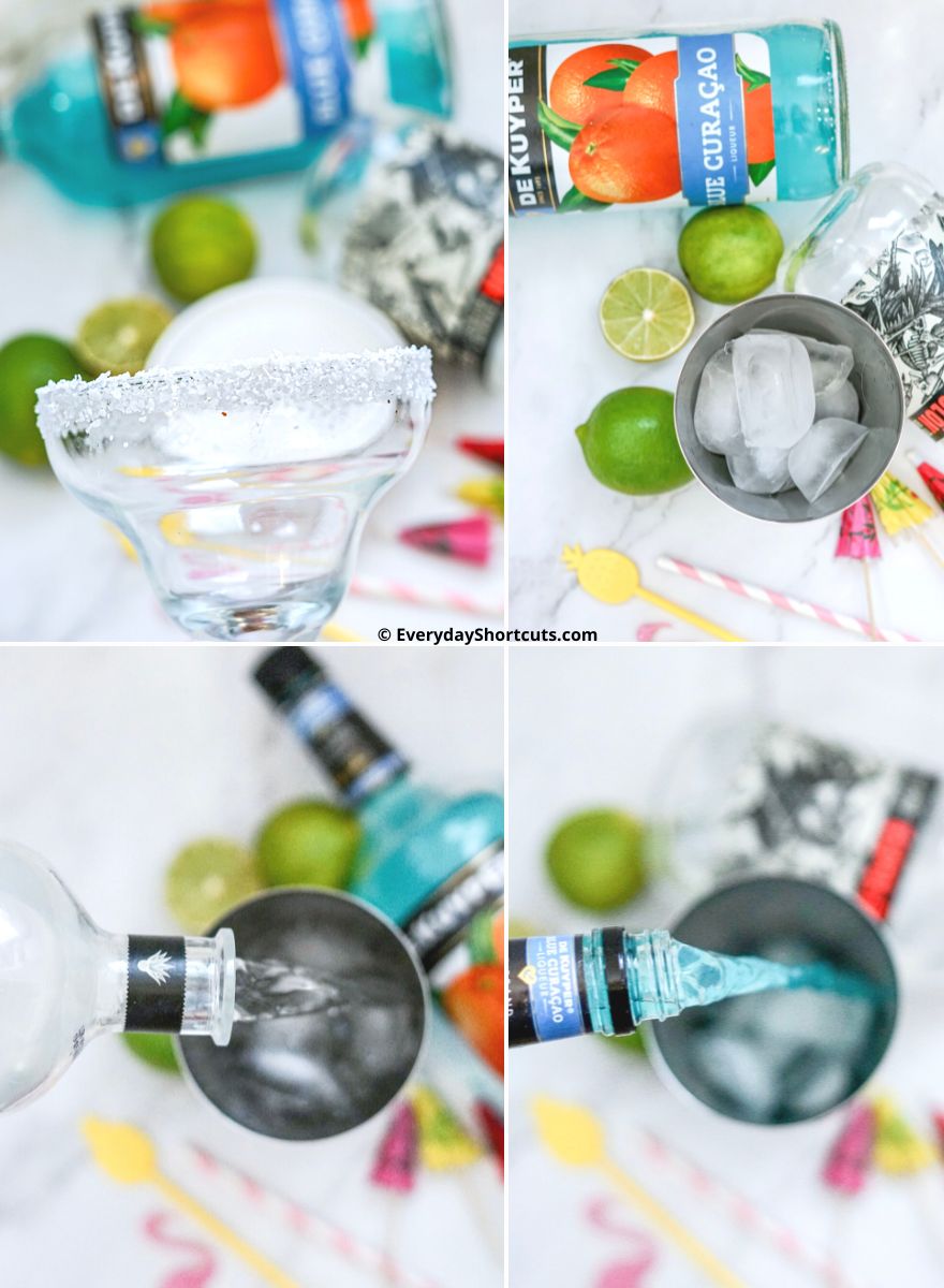 Blue Aloha Margarita (Applebee’s Copycat) - Everyday Shortcuts