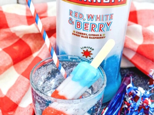 Red White and Blue Slushy Cocktail ⋆ Sugar, Spice and Glitter