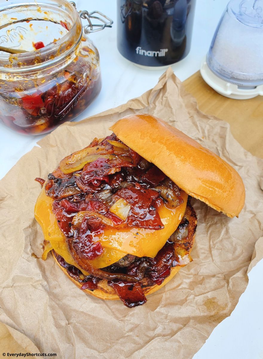 Bacon Jam Burgers - Everyday Shortcuts