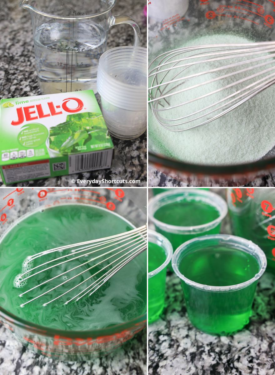 Ghost Jello Shots - Life With The Crust Cut Off