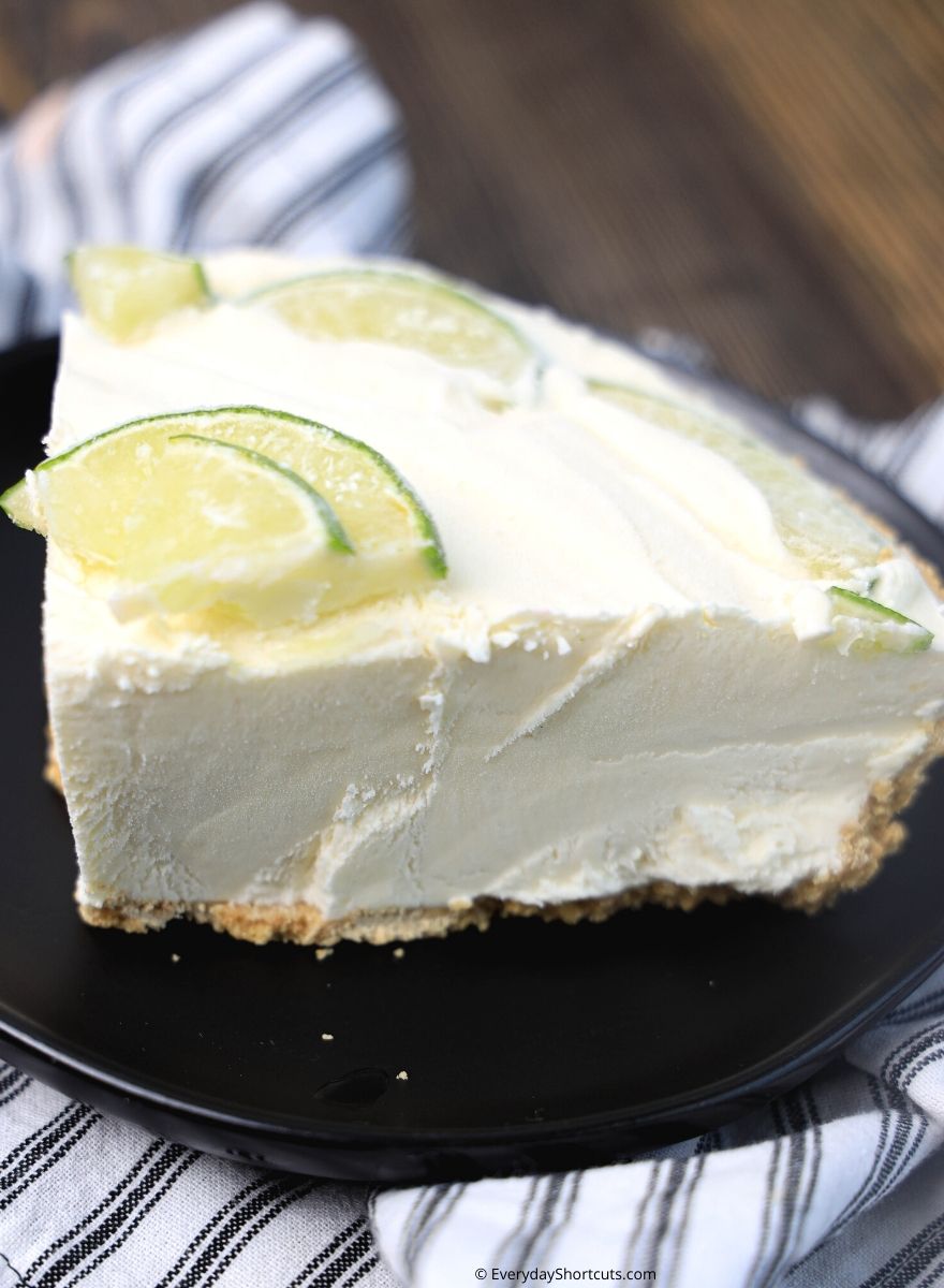 Easy Frozen Key Lime Pie - Everyday Shortcuts