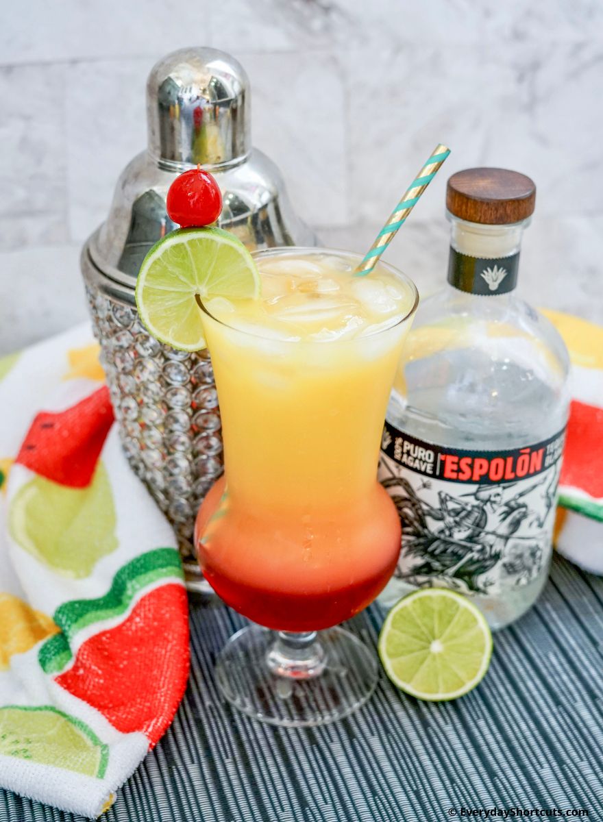 Mexican Sunset Cocktail