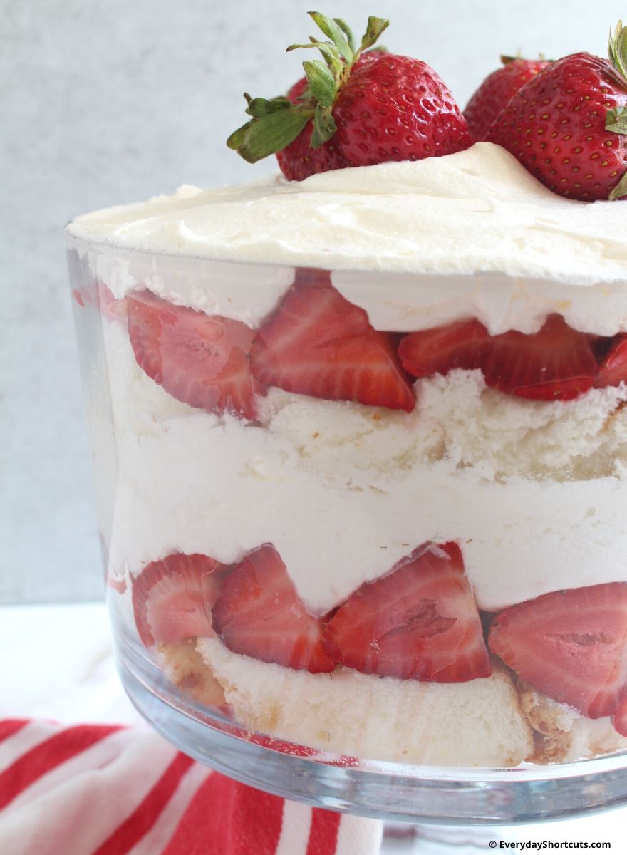 How to Make a Strawberry Shortcake Trifle