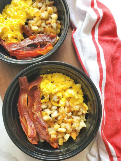 Make Ahead Breakfast Bowls {Freezer Friendly} Story Poster Image