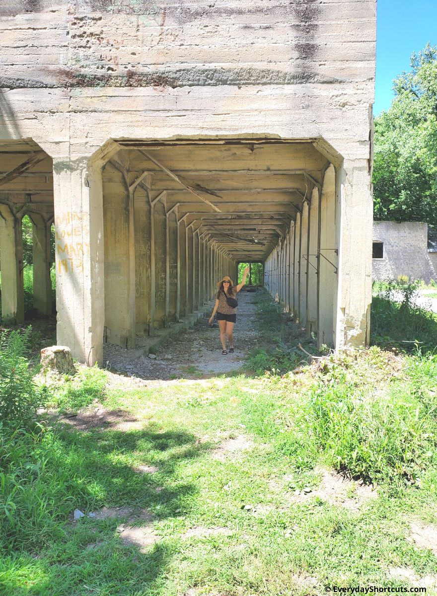 abandoned quarry at kelleys island