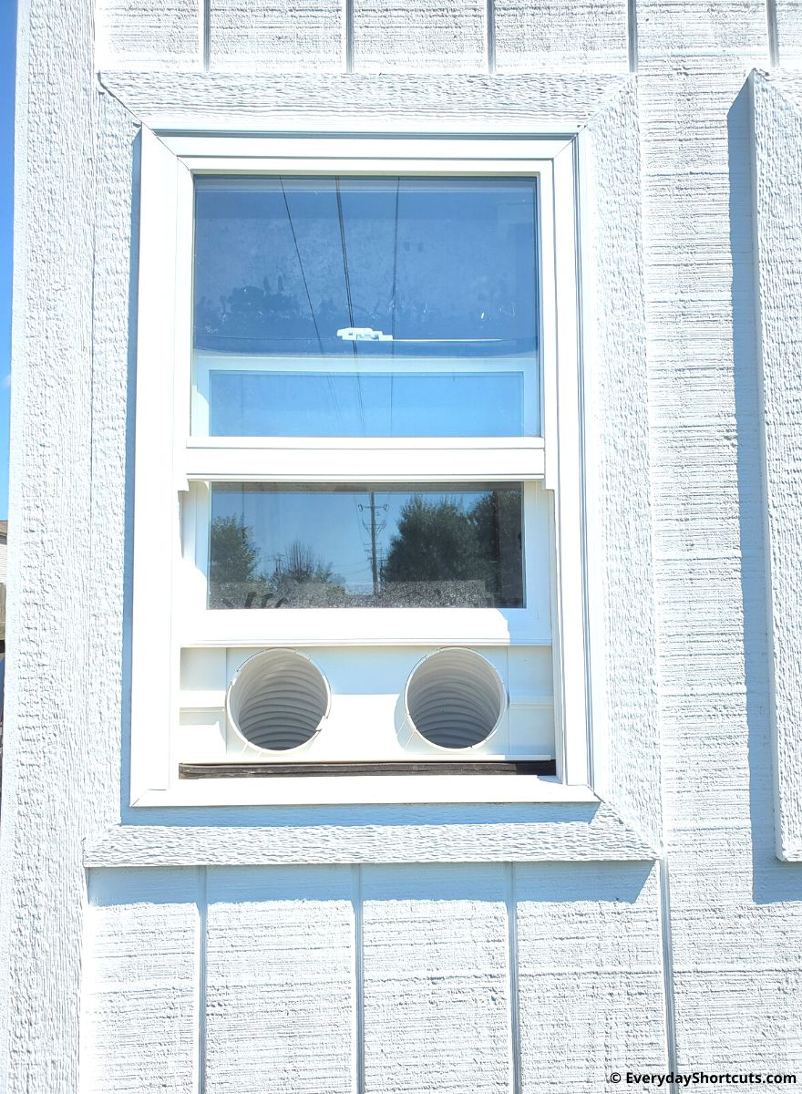 window installation for newair portable air conditioner and heater