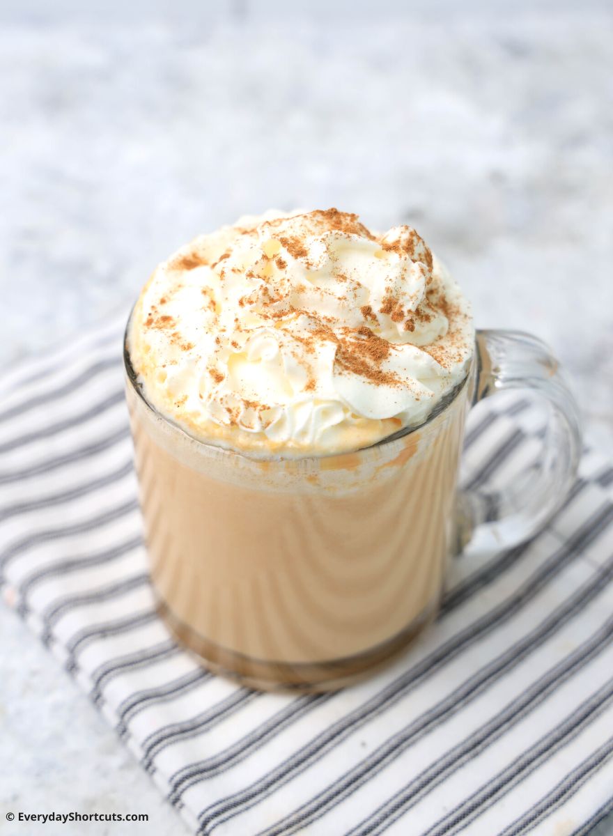 hot chocolate with pumpkin puree