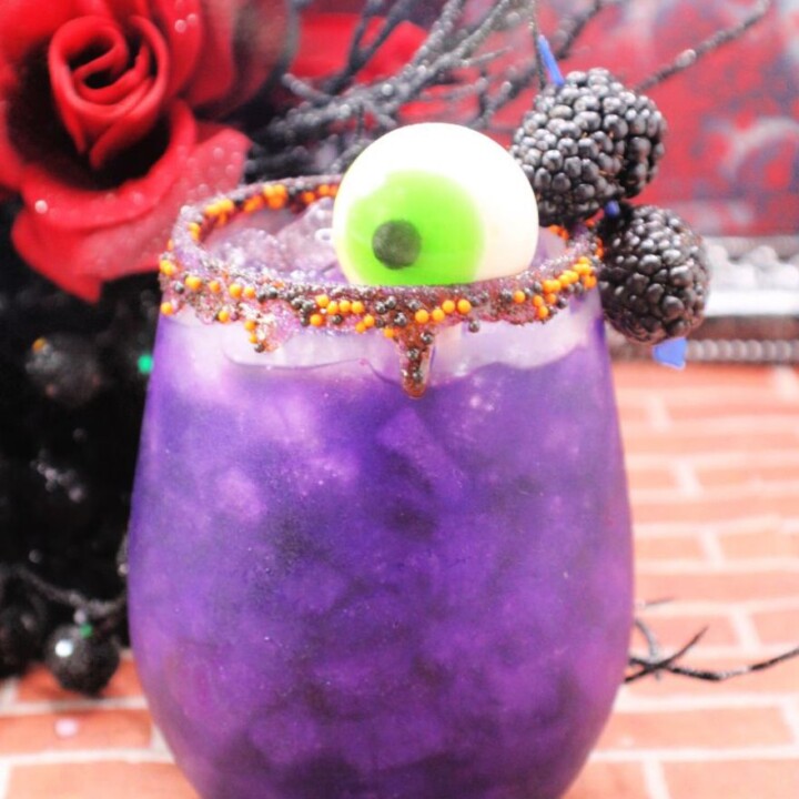 Purple People Eater Cocktail - Everyday Shortcuts