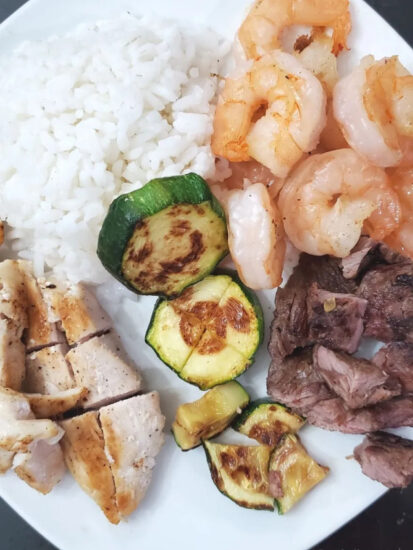 Hibachi Dinner at Home Story Poster Image
