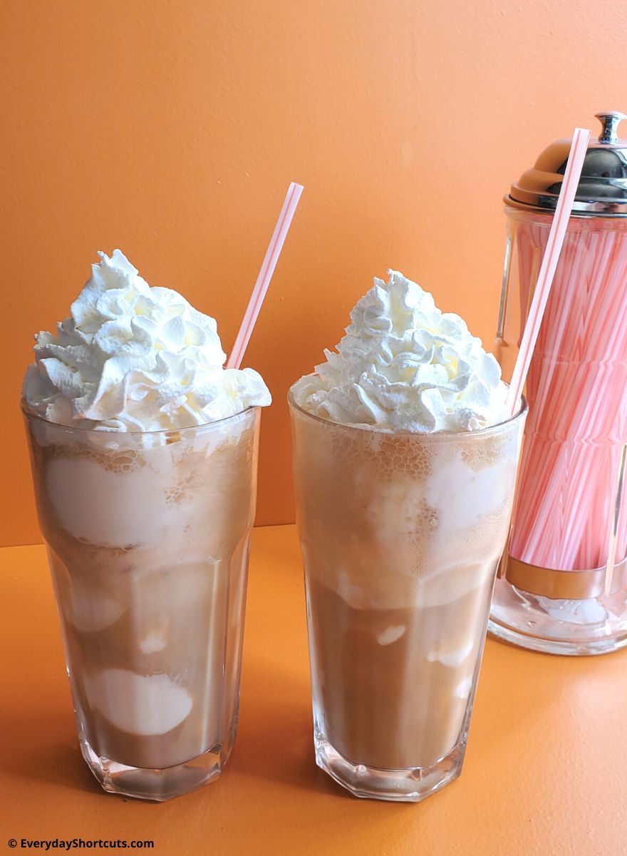 low carb root beer float