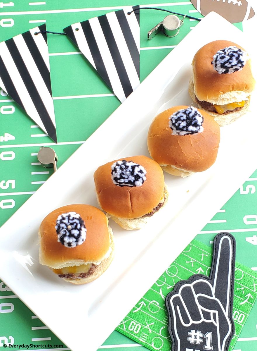 burger sliders for game day