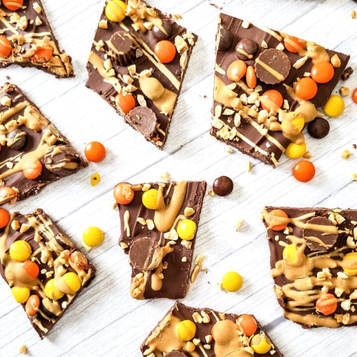 Chocolate Peanut Butter Cup Bark Everyday Shortcuts
