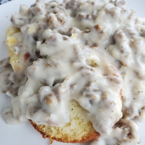 Keto Sausage Biscuits and Gravy Everyday Shortcuts