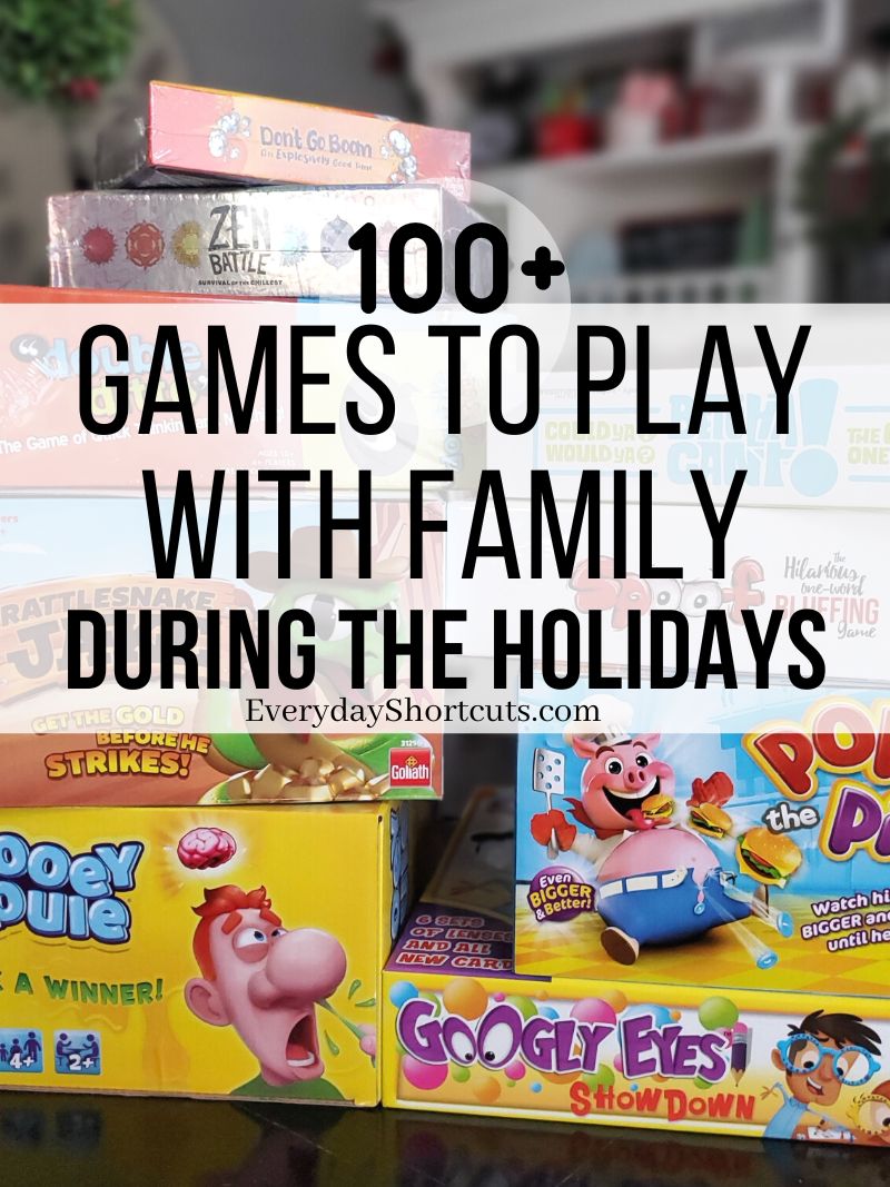 100 games to play with family during the holidays