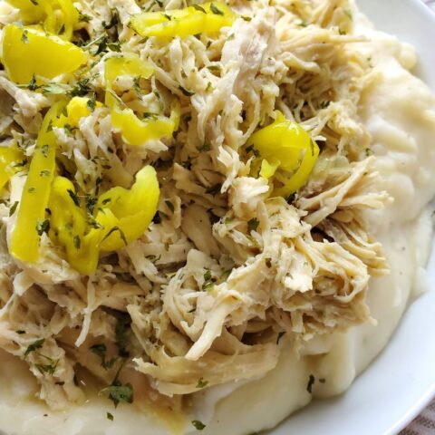 Slow Cooker Mississippi Chicken - Everyday Shortcuts