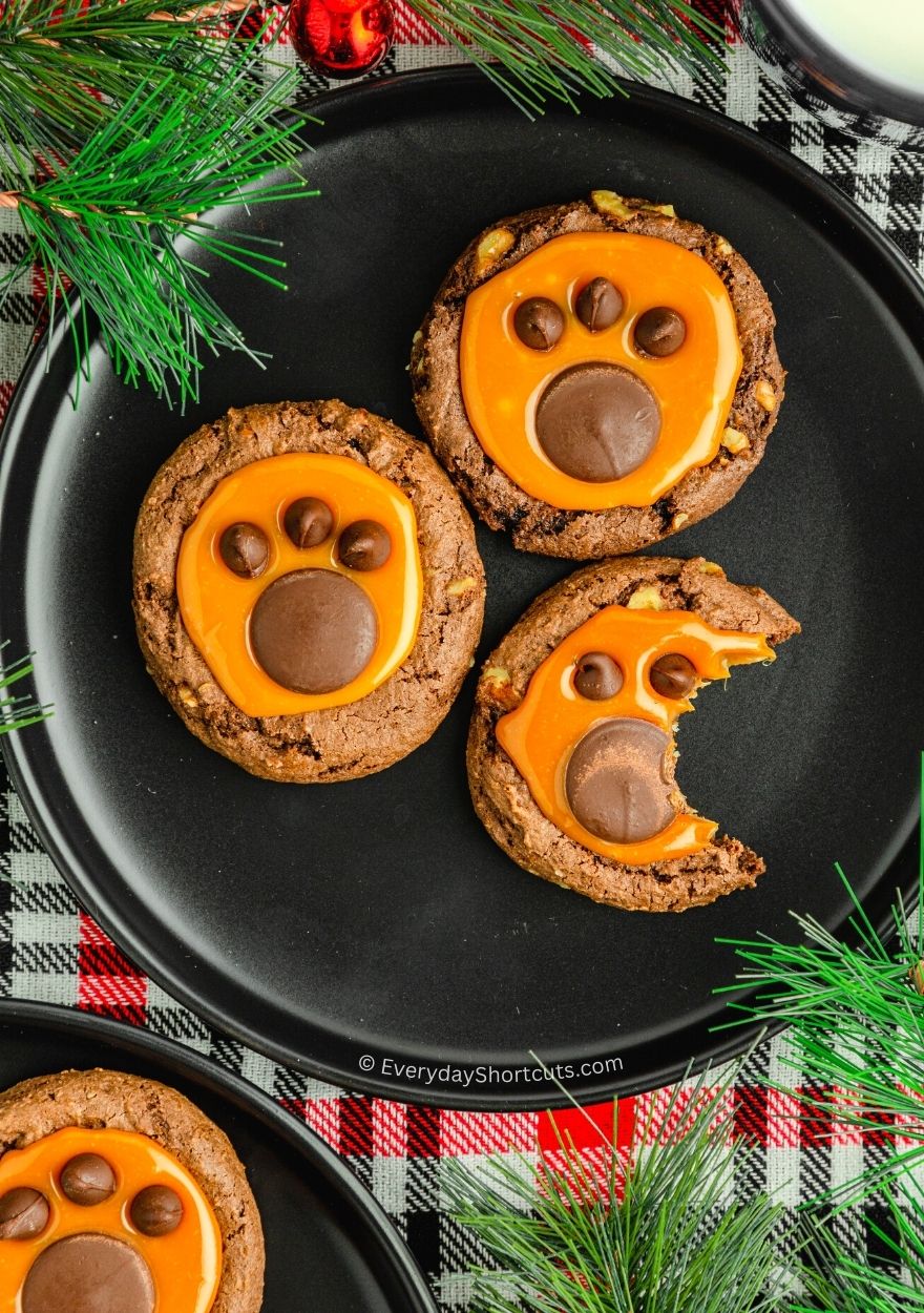 how to make bear paw cookies