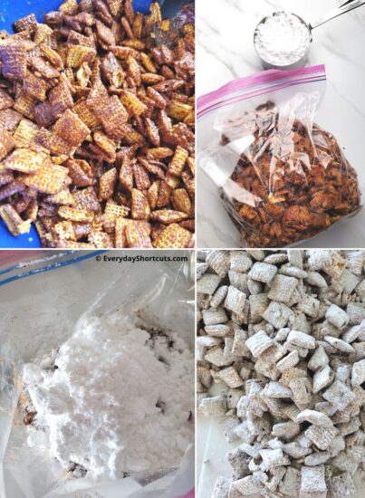 Easy Muddy Buddies Recipe - Everyday Shortcuts