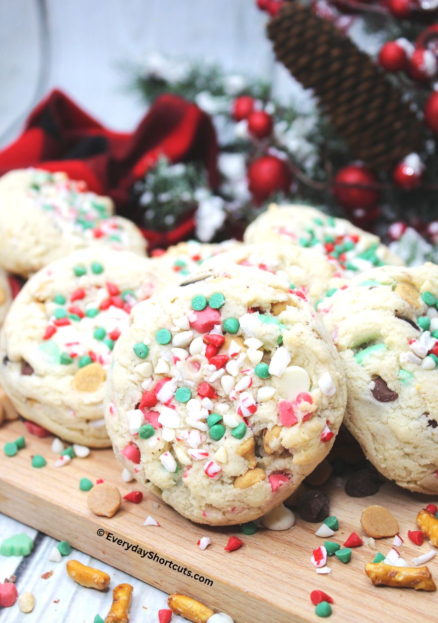 how to make Santa's Trash cookies