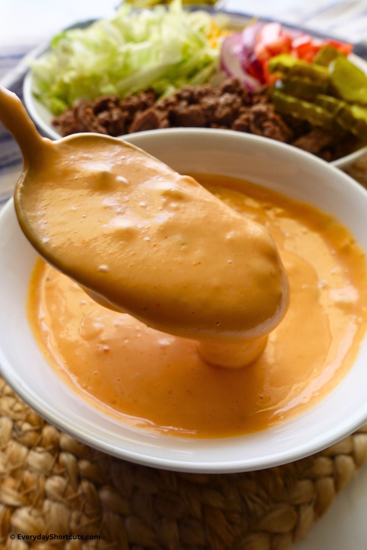 Big Mac Sauce Recipe with French Dressing