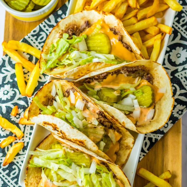 Big Mac Smash Tacos - Everyday Shortcuts