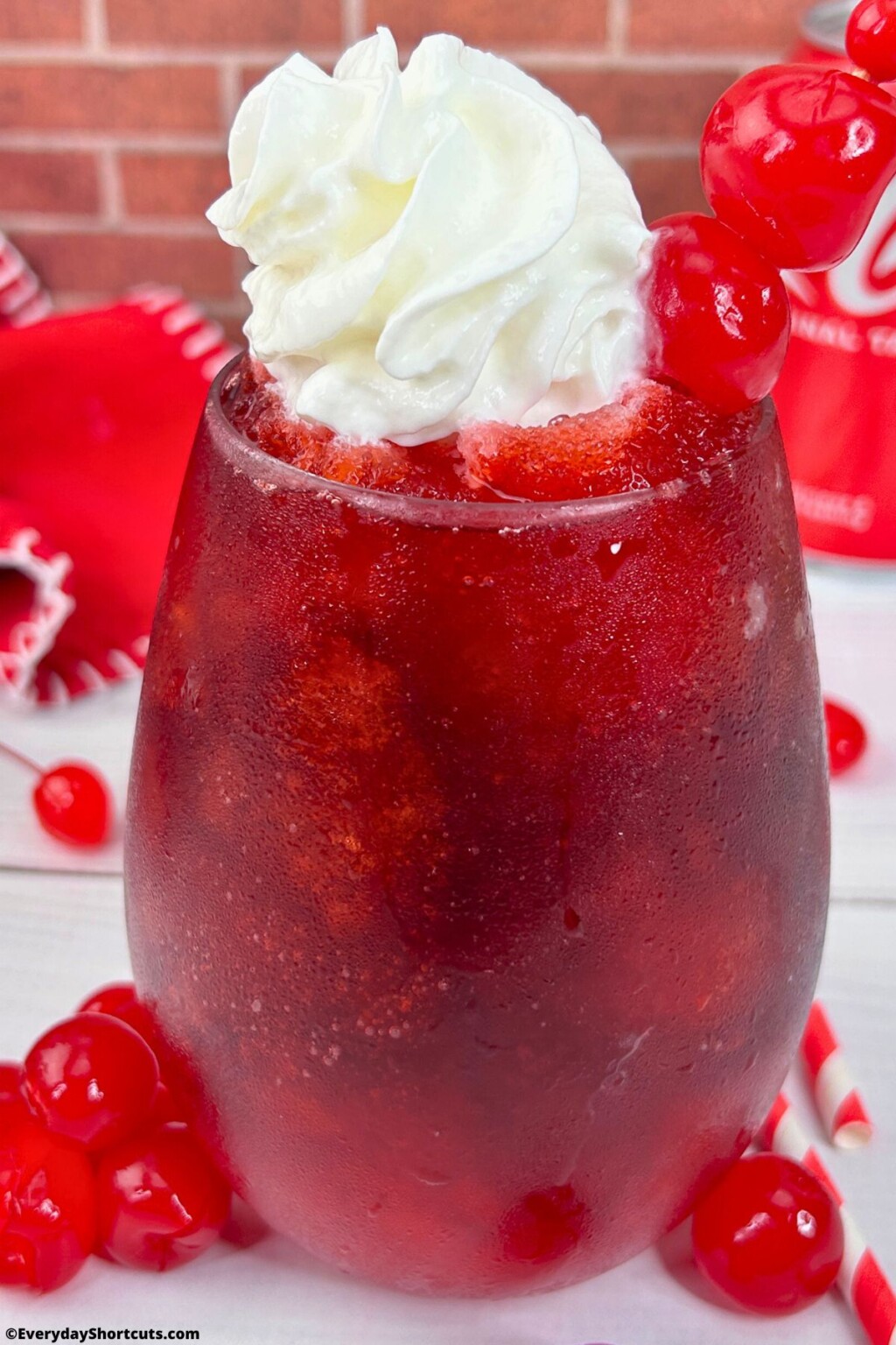 Cherry Rum and Coke Slushie Everyday Shortcuts