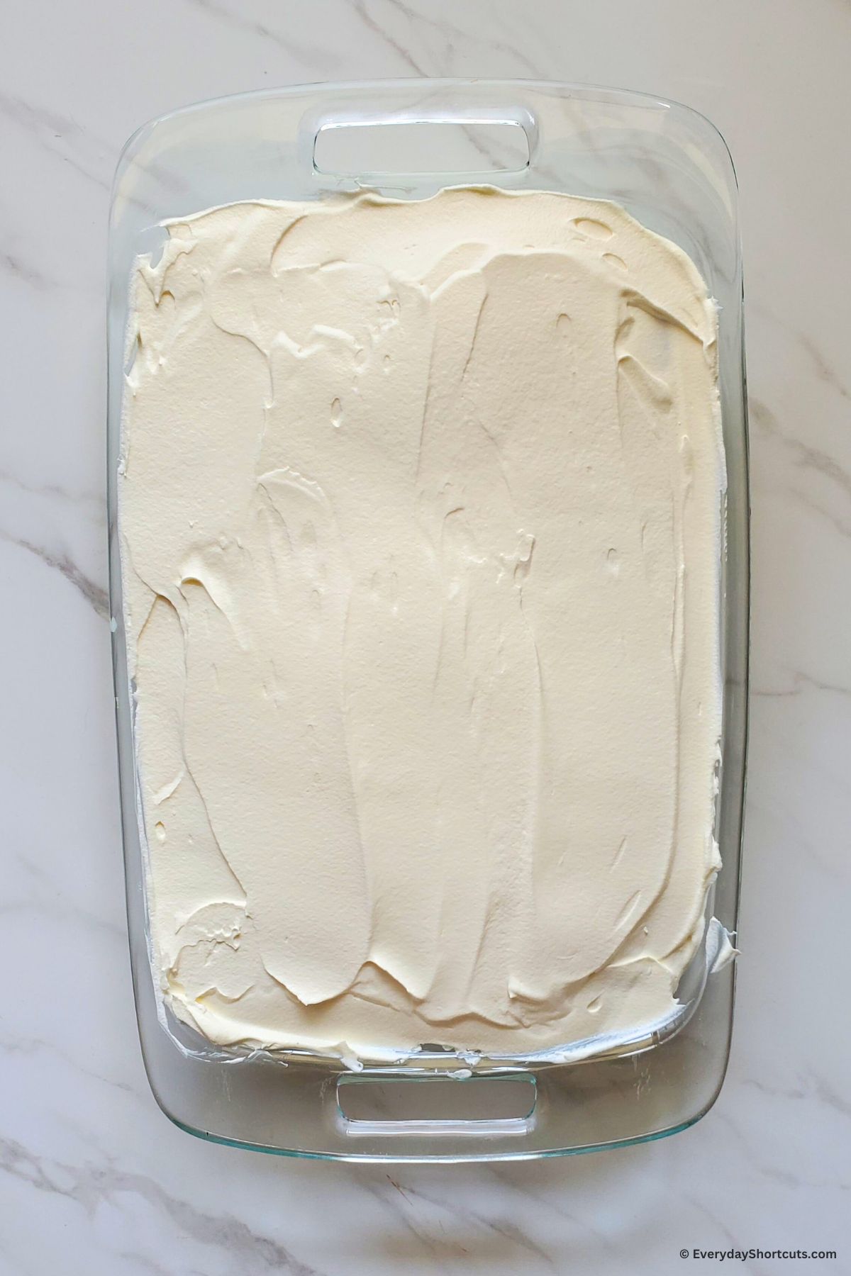last layer of whipped topping