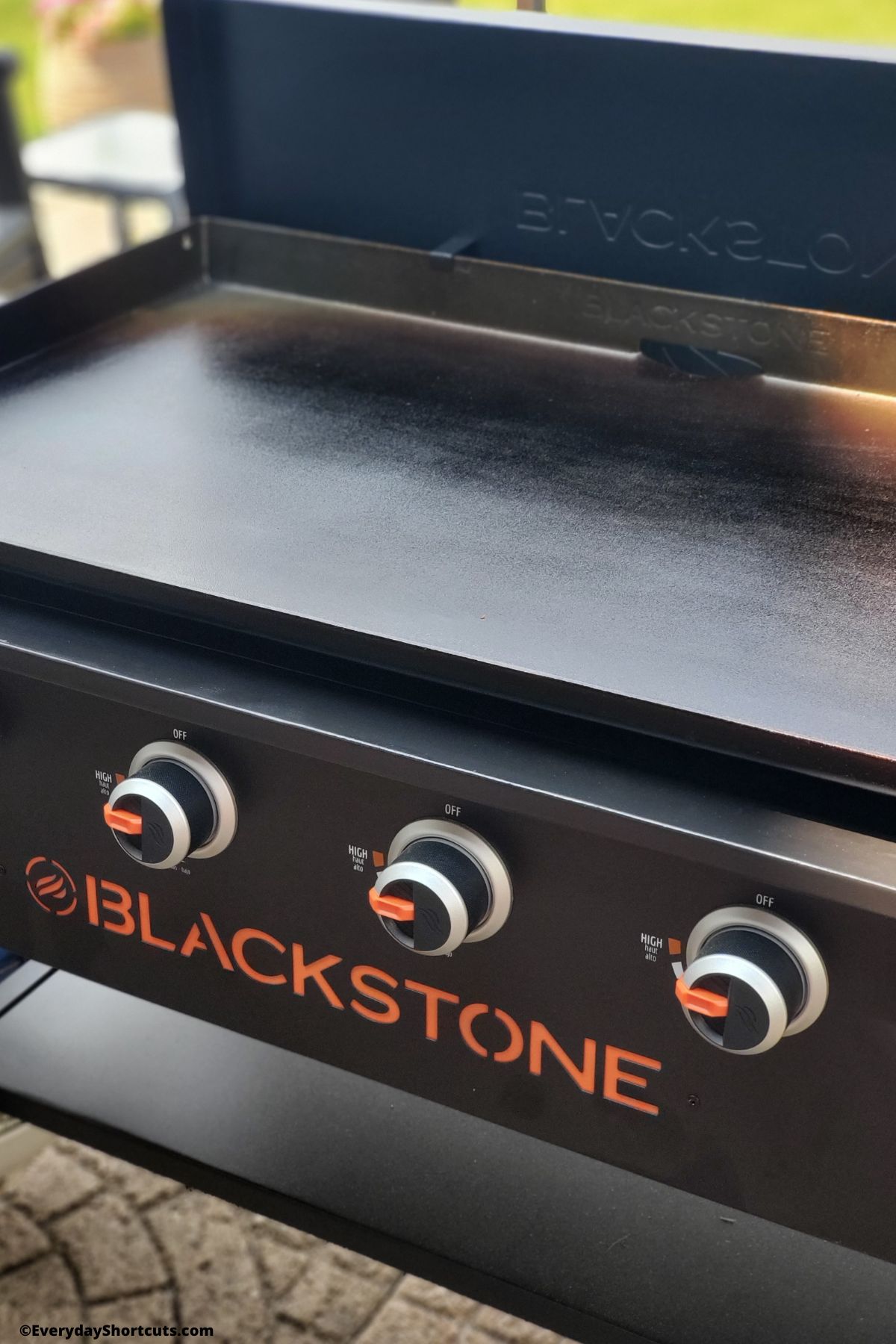 fully seasoned blackstone grill