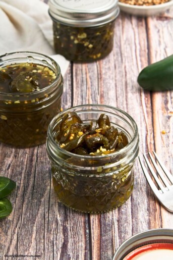 Candied Jalapenos (Cowboy Candy) - Everyday Shortcuts