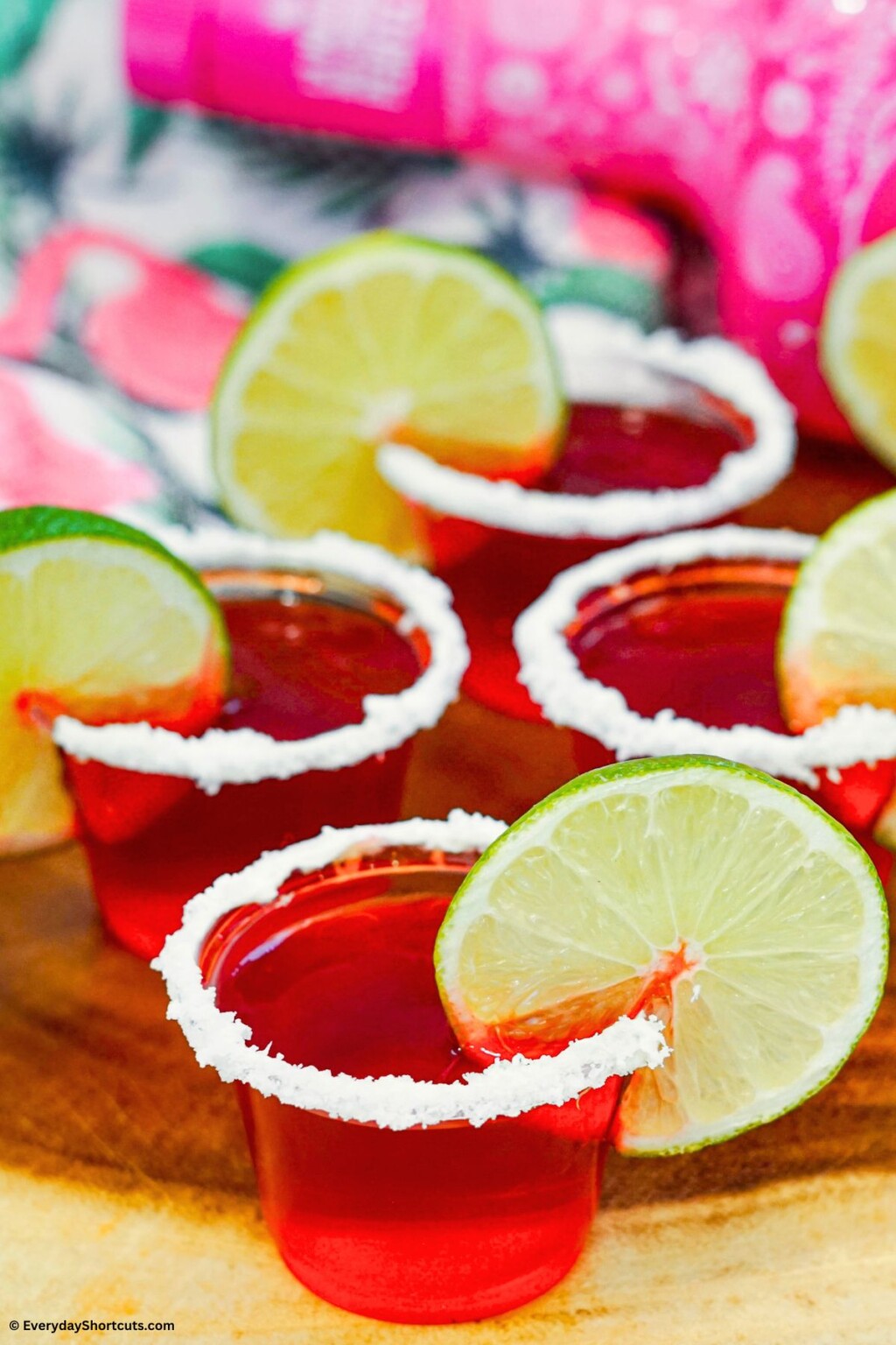 Watermelon Margarita Jello Shots Everyday Shortcuts