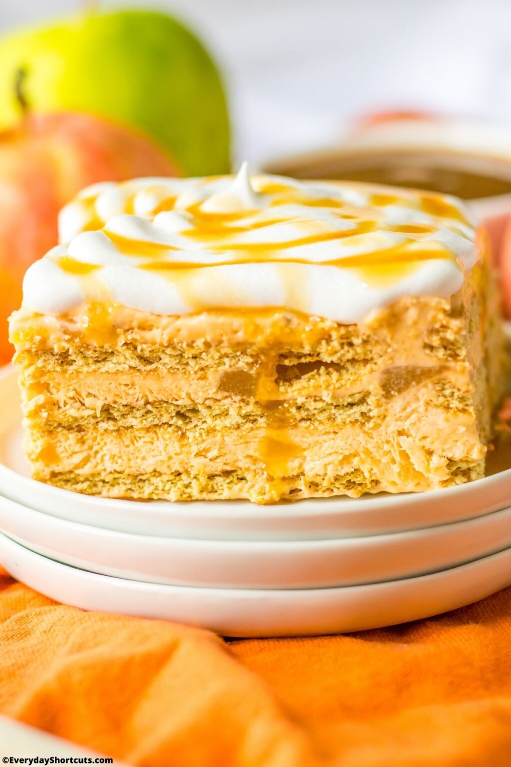 Caramel Apple Icebox Cake Everyday Shortcuts