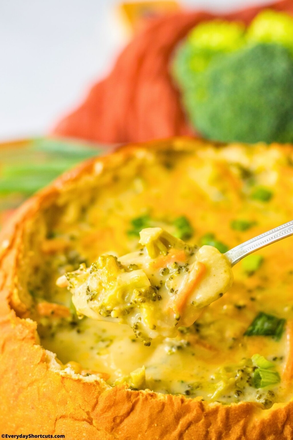 Slow Cooker Panera Broccoli Cheddar Soup Copycat Recipe Everyday