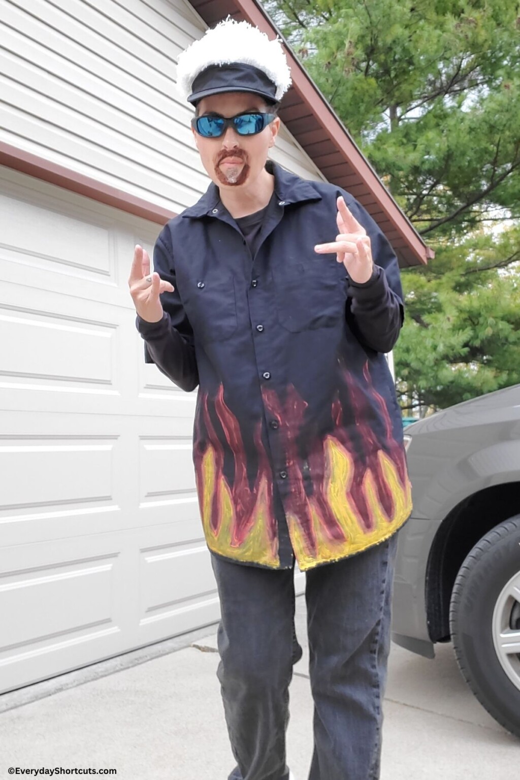 Diy Guy Fieri Costume Everyday Shortcuts