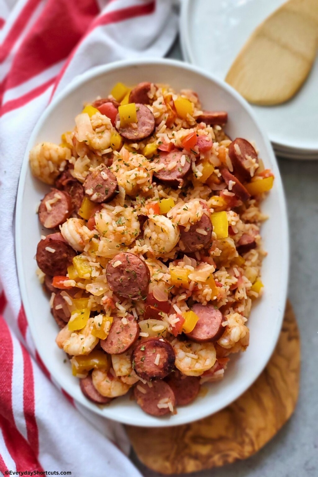 Easy Shrimp And Sausage Jambalaya Everyday Shortcuts