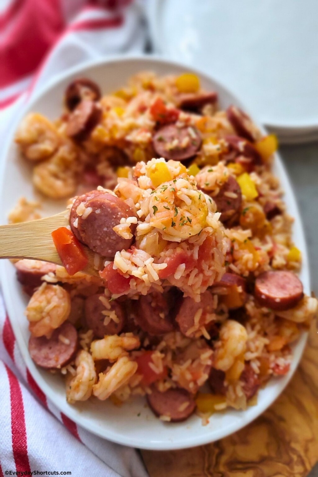 Easy Shrimp And Sausage Jambalaya Everyday Shortcuts