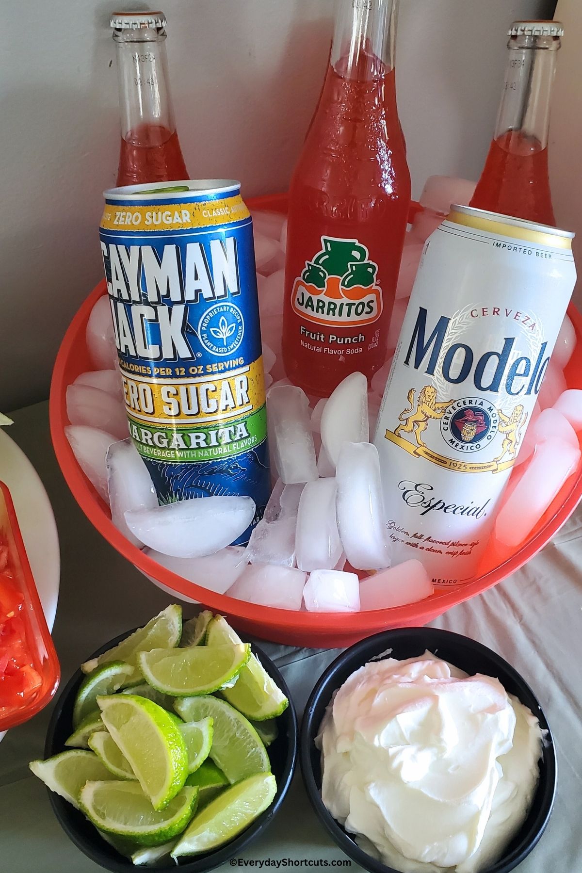 Mexican beer and drinks