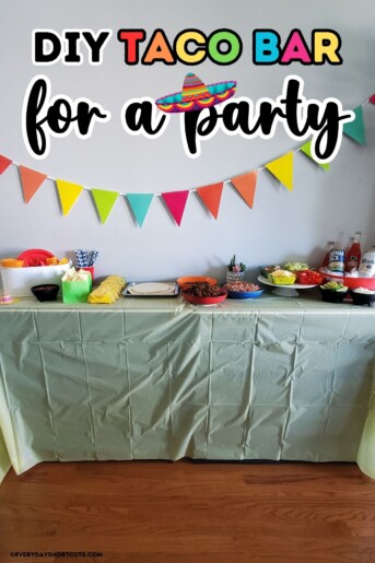 DIY Taco Bar Party - Everyday Shortcuts