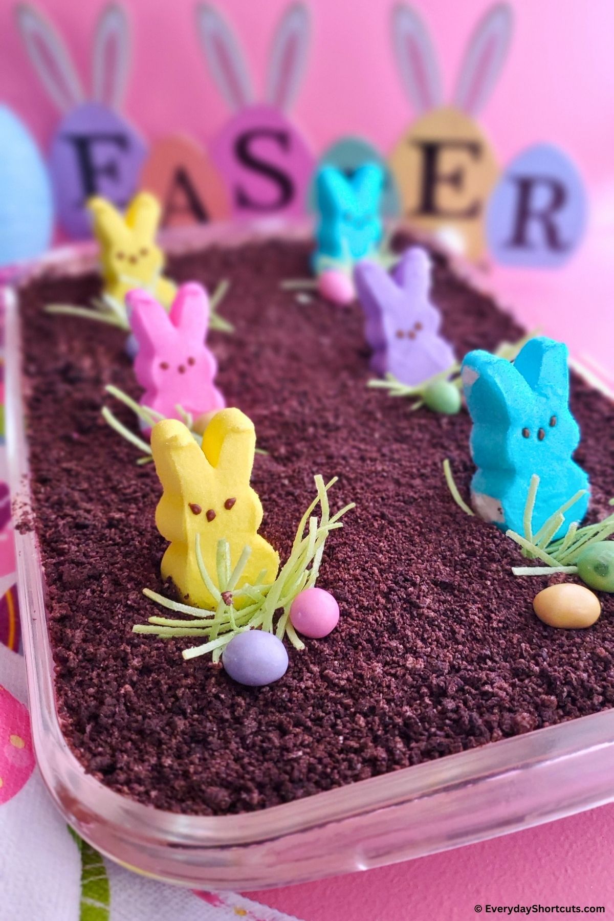 Easter dirt cake