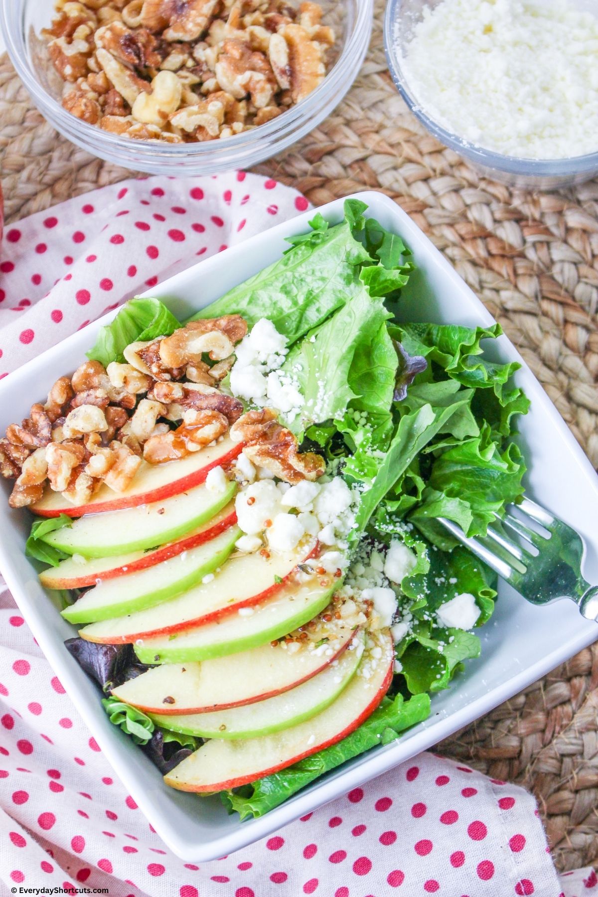 apple feta salad